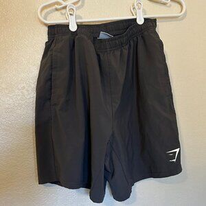 Gymshark Men's Arrival Running Gym Pocket Shorts Gray Medium Size